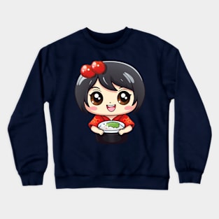 kawaii bento sushi T-Shirt cute  funny Crewneck Sweatshirt